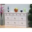 Dressoir Terra wit met 9 laden