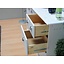 Dressoir Terra wit met 9 laden