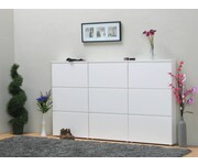 Set van 3 schoenenkasten wit Mia Tvilum