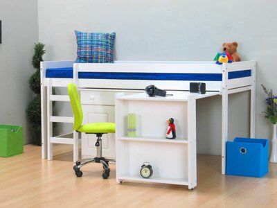 Nemo halfhoogslaper wit met onderbouw