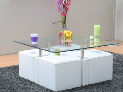 Witte salontafel Kim