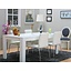 Tvilum Kate witte eethoek tafel 190x90 met 4 witte stoelen Denver