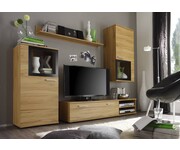 Woonwand Live 4-dlg kernbeuk TV wandmeubel 