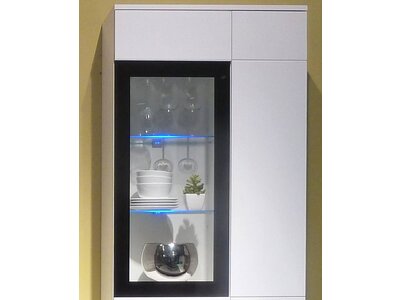 LED glasplaat belichtingsset blauw voor vitrinekast Luna