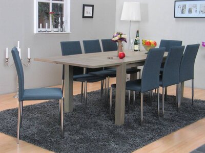 Boston eethoek met 8 stoelen Tiana