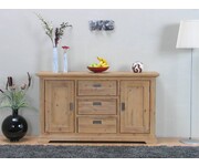 Toulouse rustiek dressoir met 2 deurtjes en 3 lades 