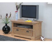 Rustiek TV meubel Toulouse met open vak en lade 