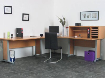 Tvilum Hoekbureau beuken Prima met opzet