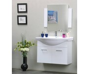 Badmeubelset wit hoogglans Salsa light 