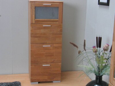 Eiken ladenkast met 4 laden Helsinki