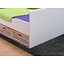 Tweepersoonsbed Rianne 180x200 wit met paulowniahout