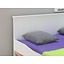 Tweepersoonsbed Rianne 180x200 wit met paulowniahout