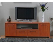 Lissabon TV meubel met open vak, lades en deurtjes kersen Tvilum