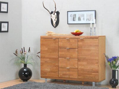 Eiken dressoir hoog Chicago