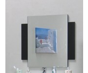 Salsa spiegel zwart hoogglans 