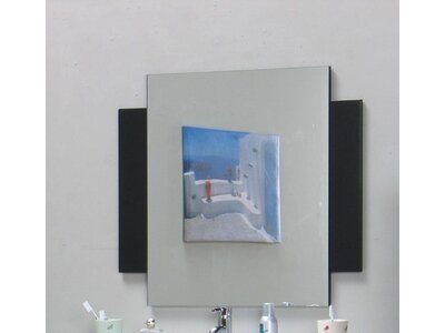 Salsa spiegel zwart hoogglans