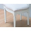 Antiek witte eethoek barok Mozart met 6 Rococo stoelen