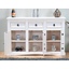 Wit dressoir New Mexico 132cm breed met 3 deuren en 3 laden