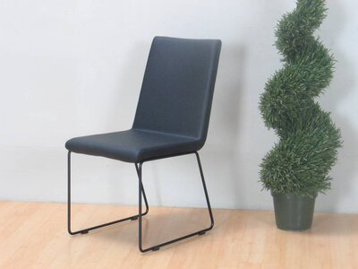 Zwarte eetkamerstoel Zeta