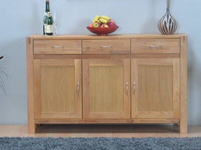 Eiken dressoir Derby 140cm