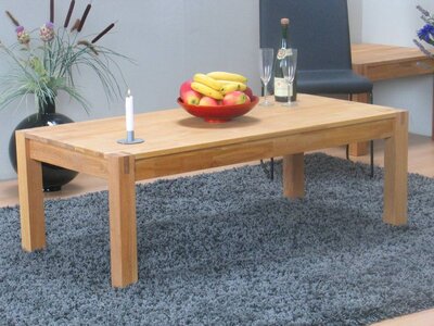 Eiken salontafel Derby 130x65 cm