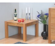 Vierkante eiken salontafel 65x65 Derby 