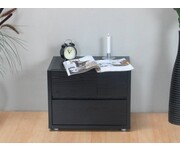 Nachtkastje Vision zwart essen Tvilum