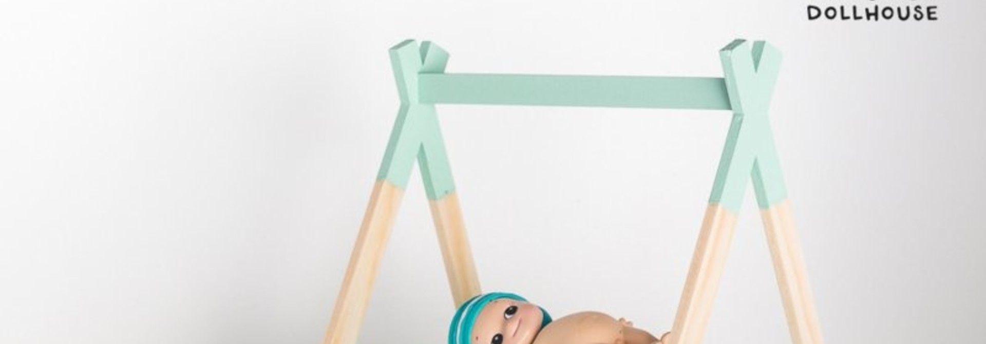 Tipi Bed Open Model Mintgroen