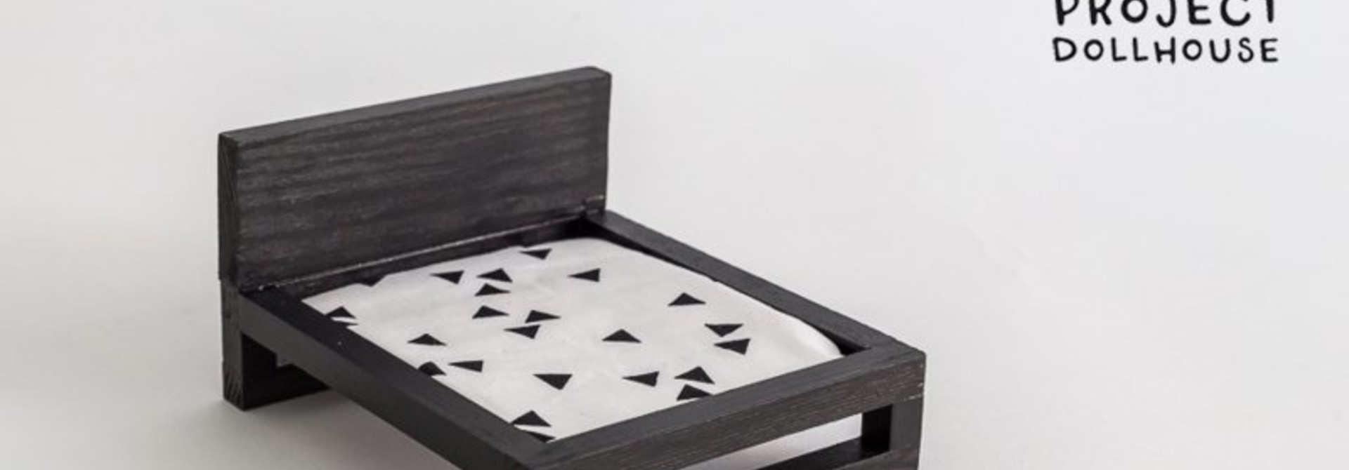 Tweepersoonsbed Zwart