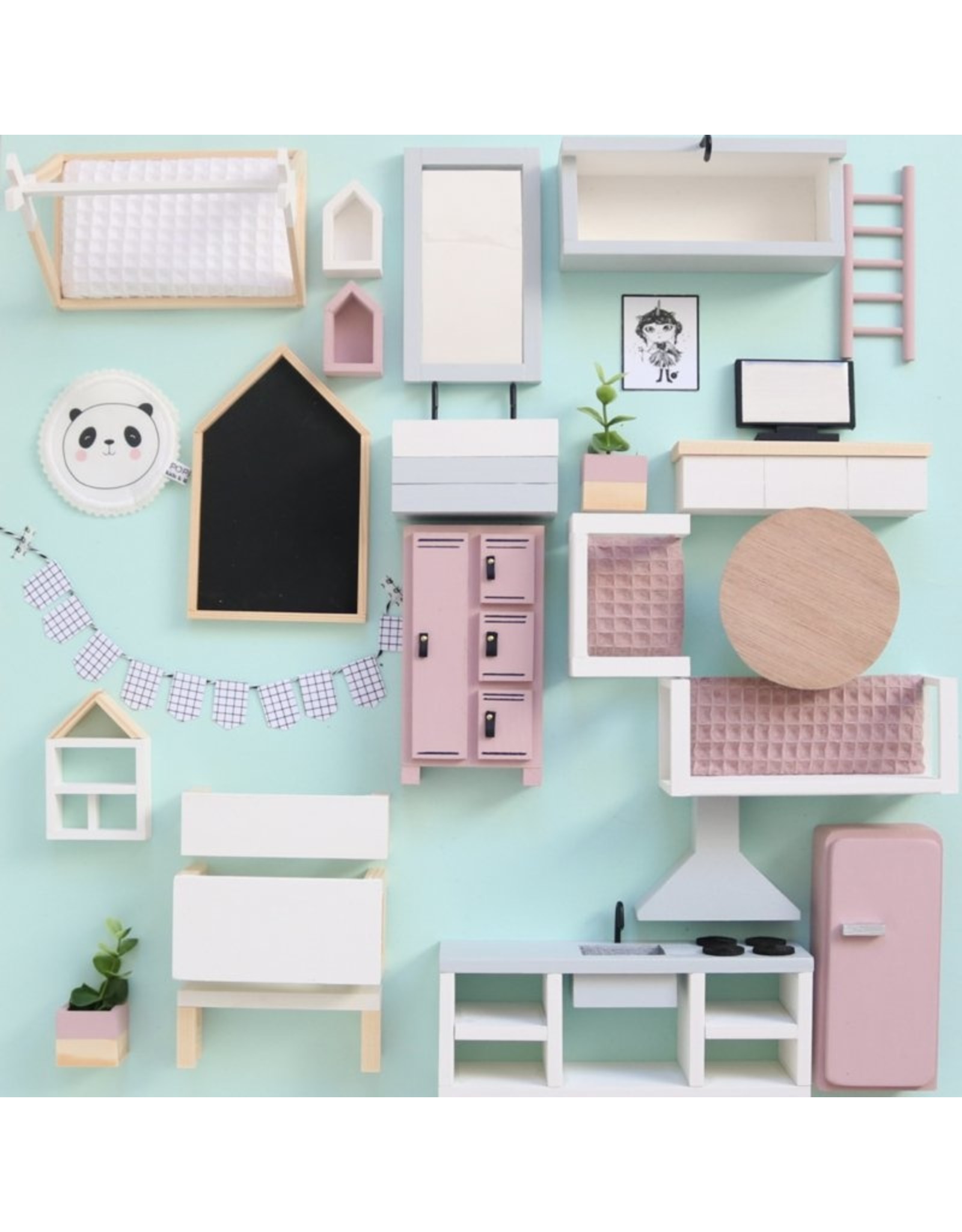 old dollhouse furniture