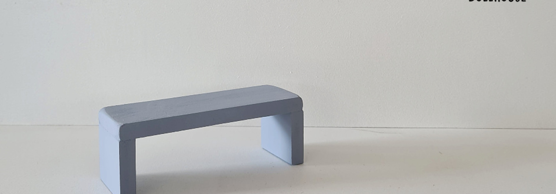 Side Table for Maileg Bed - Blurry Blue
