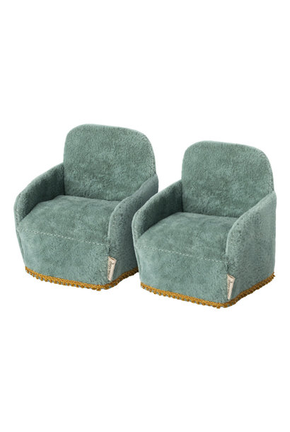 Stoelen Groen - Set van 2