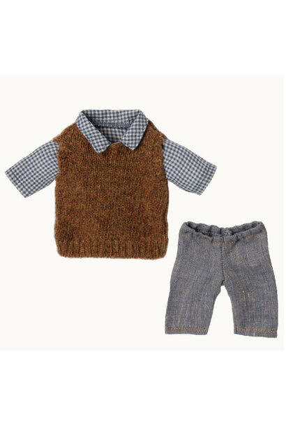 Shirt,  Spencer en Broek voor Teddy Beer Vader