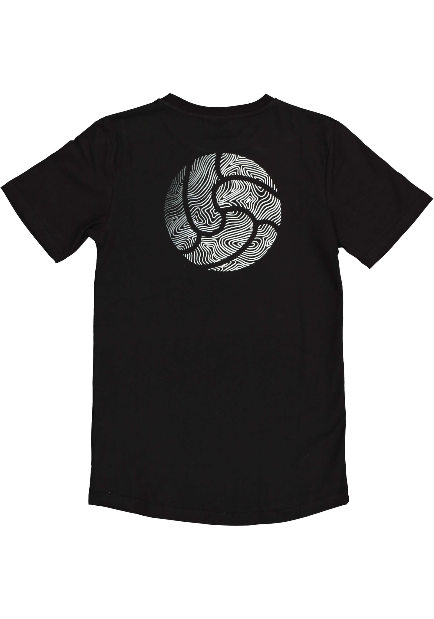 Ball All Day Bad Dna Logo T Shirt Back Black X White Ball All Day Bad