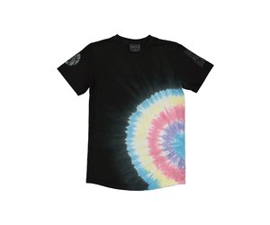 ball all day, BAD Colorful Tie Dye T-shirt, White - ball all day
