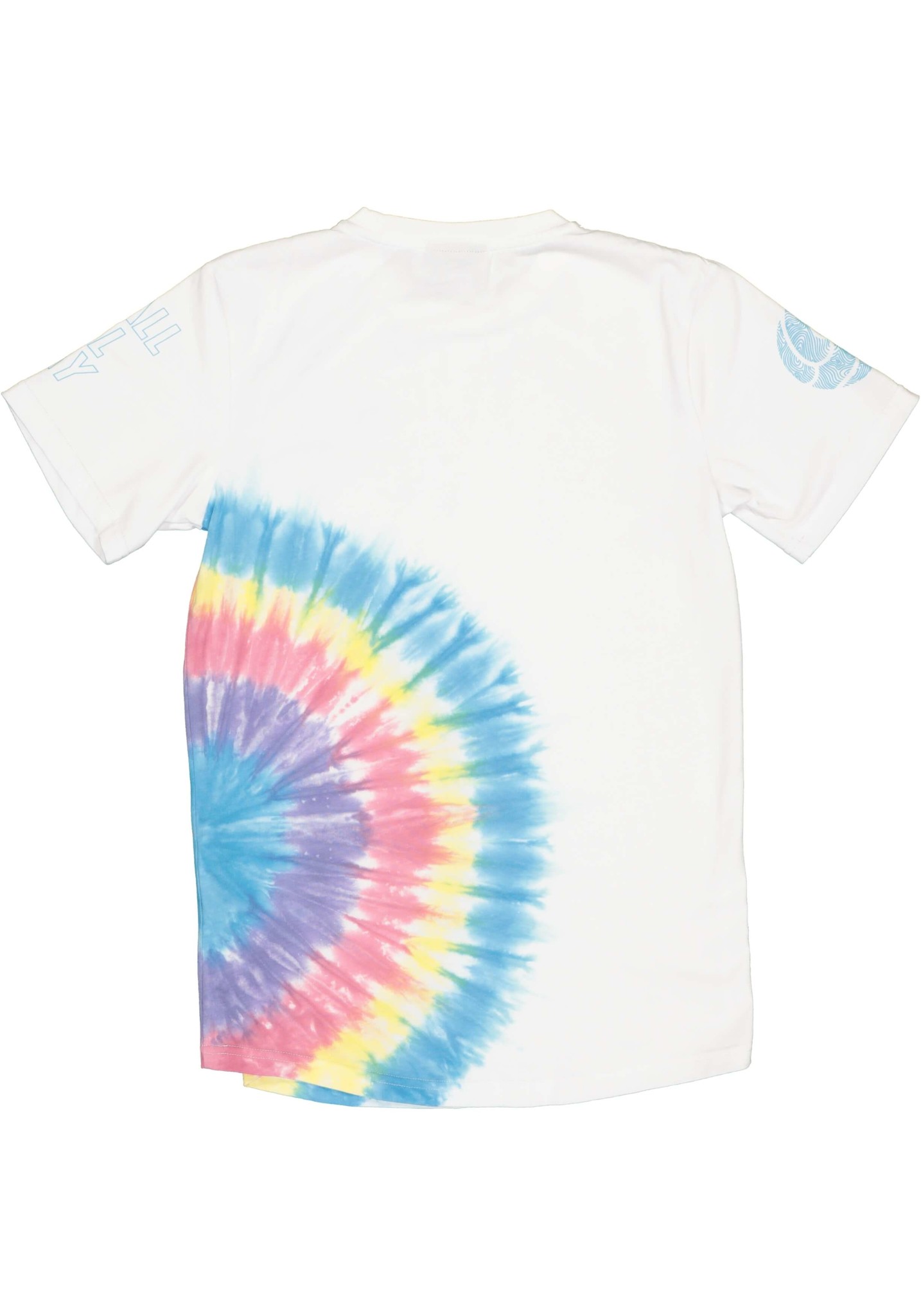 ball all day, BAD Colorful Tie Dye T-shirt, White - ball all day