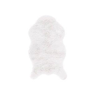 WoonQ Vloerkleed Fluffy XL - WitTiseco Home Studio aanbieding