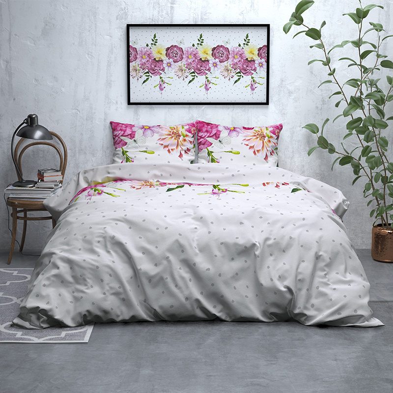 Dotted Floral - Verwarmend Flanel Dotted Floral - Verwarmend Flanel