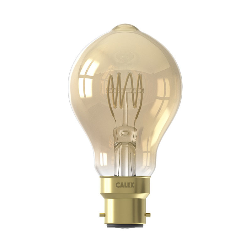 Full Glass Flex Filament GLS Lamp Goud - LED Lamp