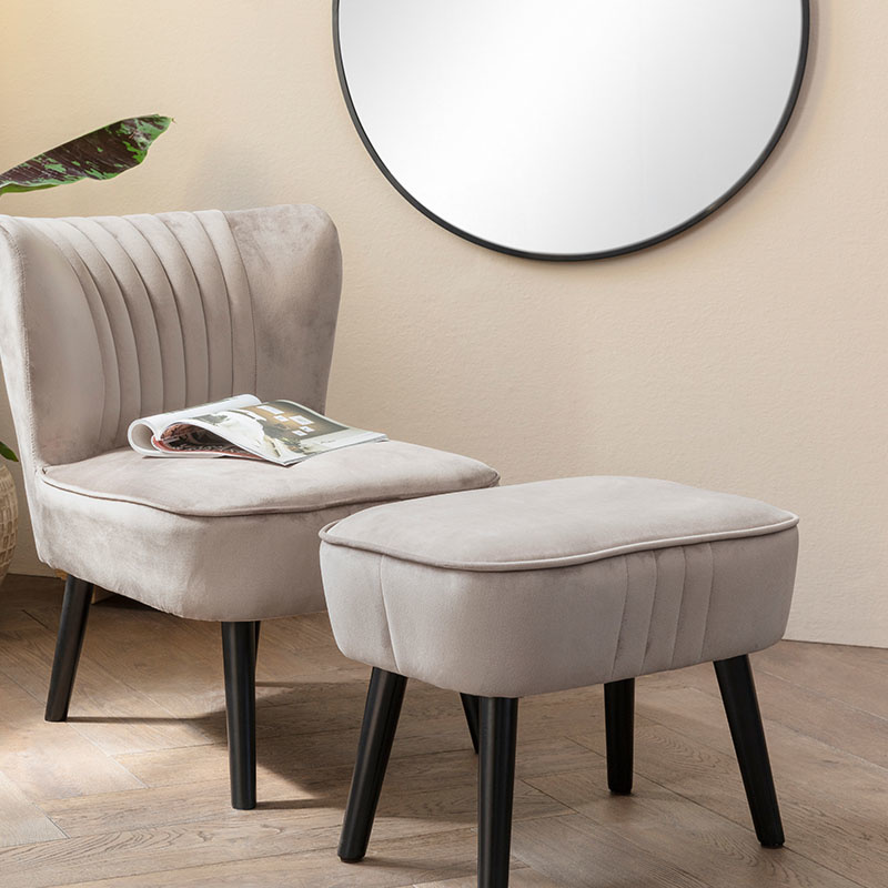 Hocker Sofia - Crème Hocker Sofia - Crème