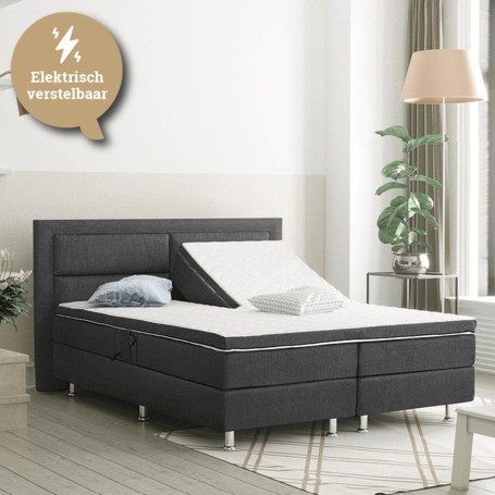 Elektrische Boxspringset Detroit Woonq
