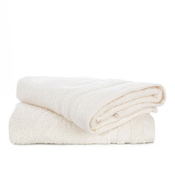 2-PACK: Basic Handdoeken - Creme