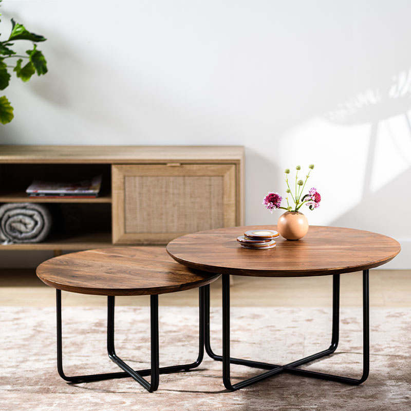 Set van 2 - Salontafel Pia Set van 2 - Salontafel Pia
