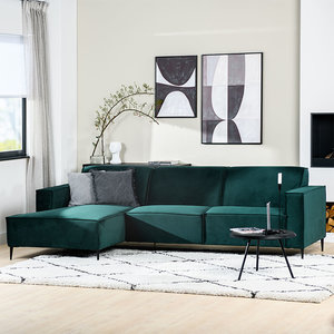 WoonQ Hoekbank Zayn - GroenMAIA aanbieding WoonQ Hoekbank Zayn - GroenMAIA aanbieding