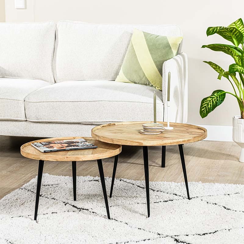 Set van 2 - Salontafel Costa Set van 2 - Salontafel Costa
