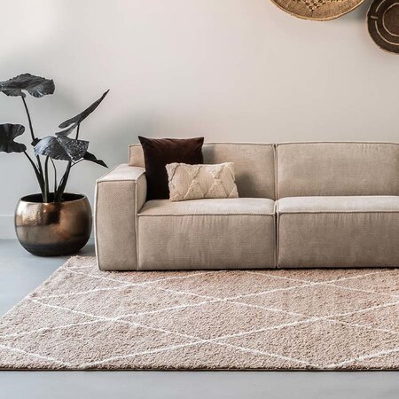 Vloerkleed Alvor Rechthoek - Beige