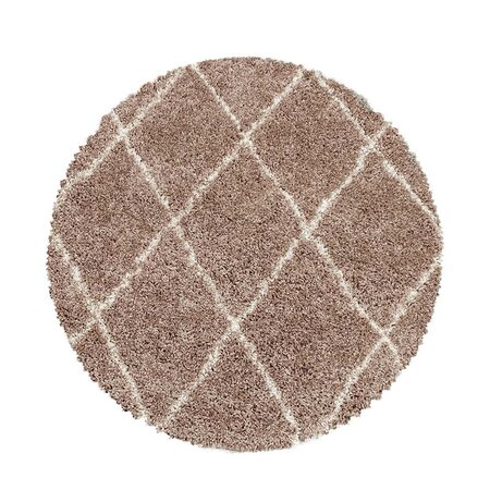 Vloerkleed Alvor Rond - Beige