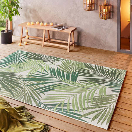 Buitenkleed Palms - Groen