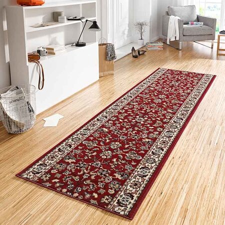 Loper Laagpolig Velours Vloerkleed - Designer Pure - Grijs - 80x150 cm