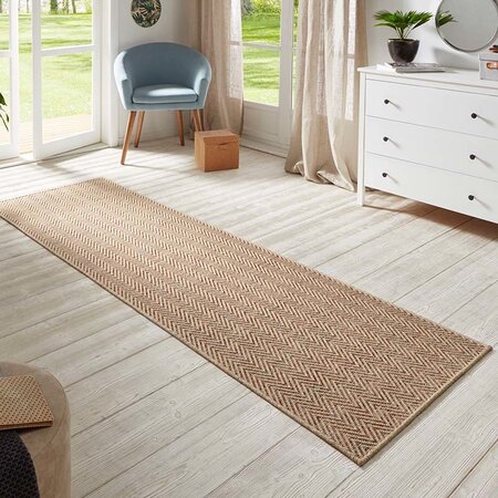 Buiten Loper Sisal Wave - Beige